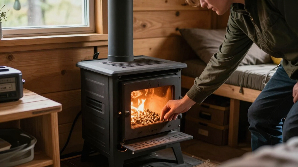 pellet stove for tiny house