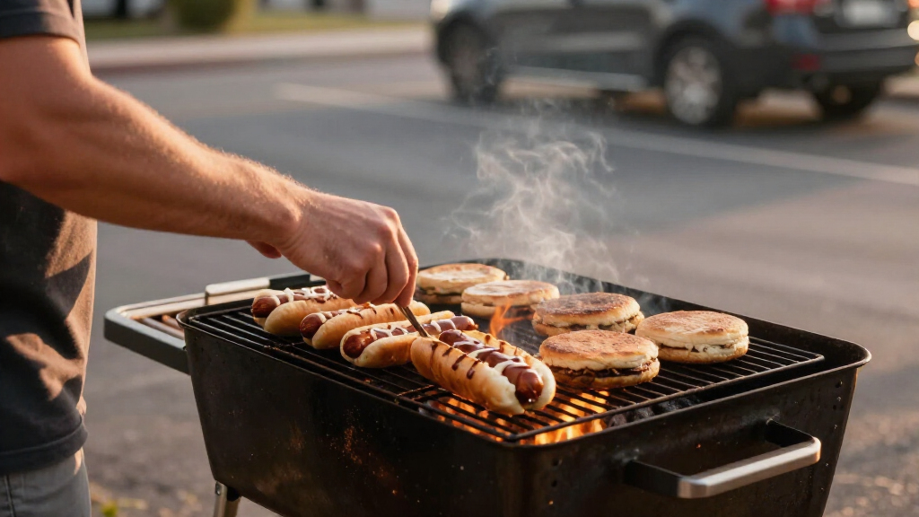 portable tailgating grills