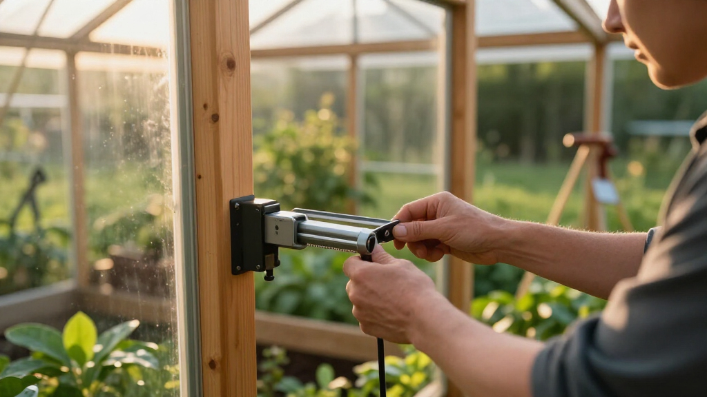 automatic greenhouse vent openers