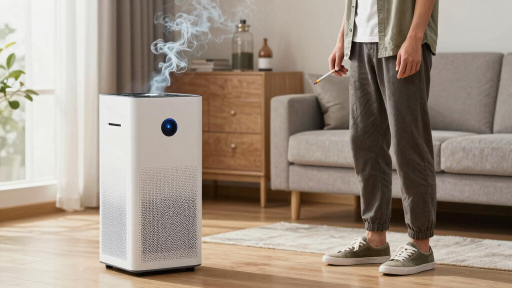 air purifier for cigarette smoke heavy duty