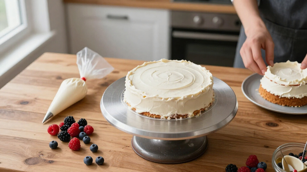 revolving cake turntables