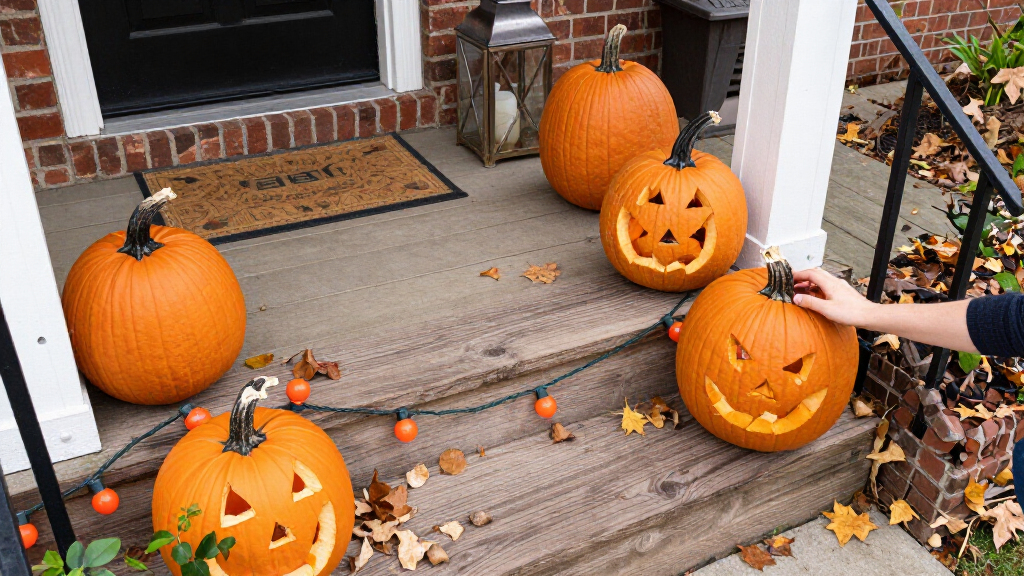Halloween outdoor decorations