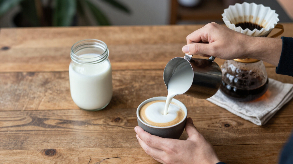 milk frothing pitchers