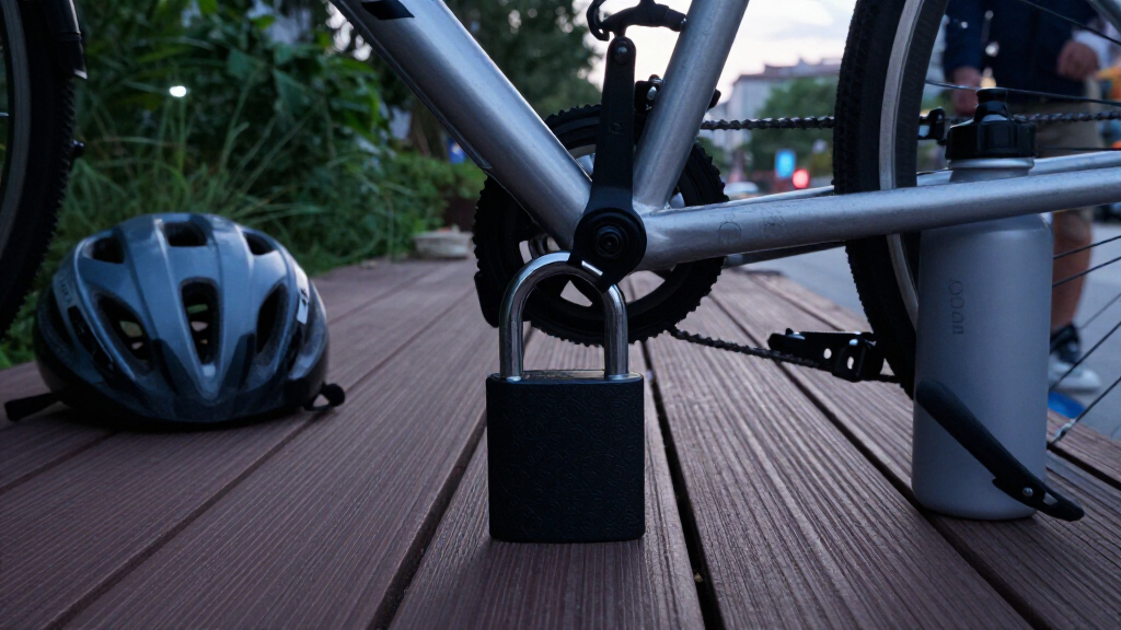 bike lock for outdoor racks overnight