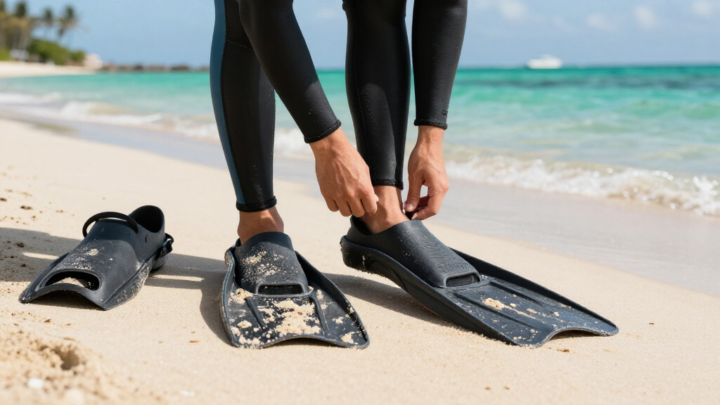 scuba fins travel lightweight