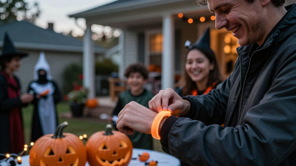 vibrating Halloween wristbands
