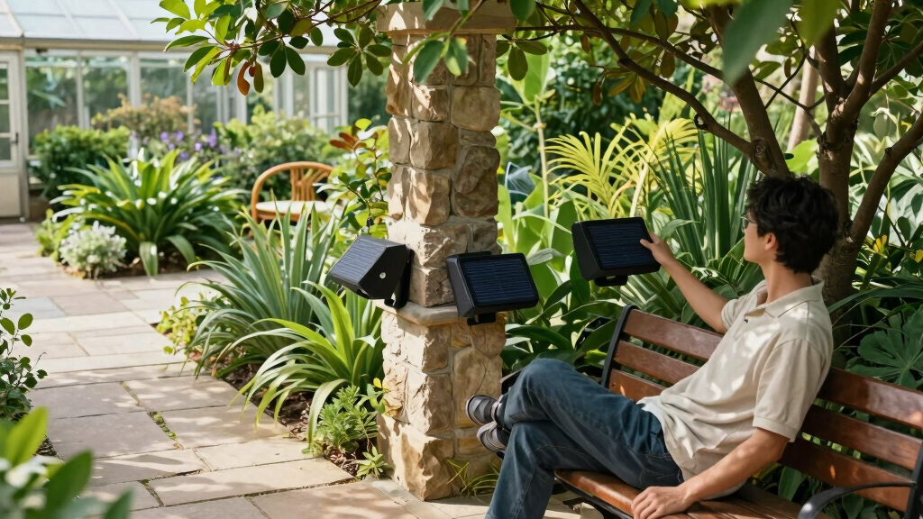 solar-powered outdoor speakers