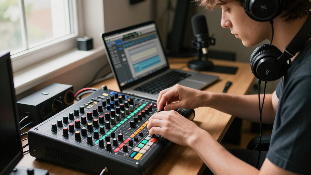 best audio mixer with voice effects for fan content