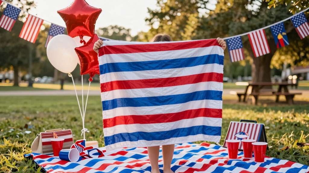 patriotic outdoor party supplies