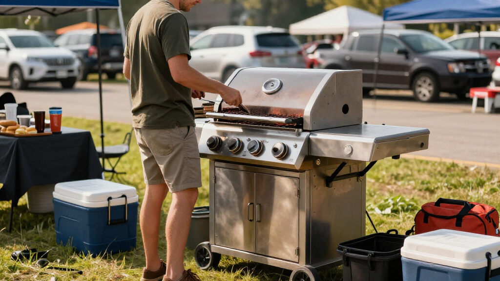 highend grills for tailgating