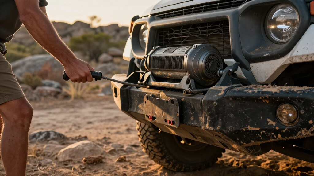 offroad vehicle winches