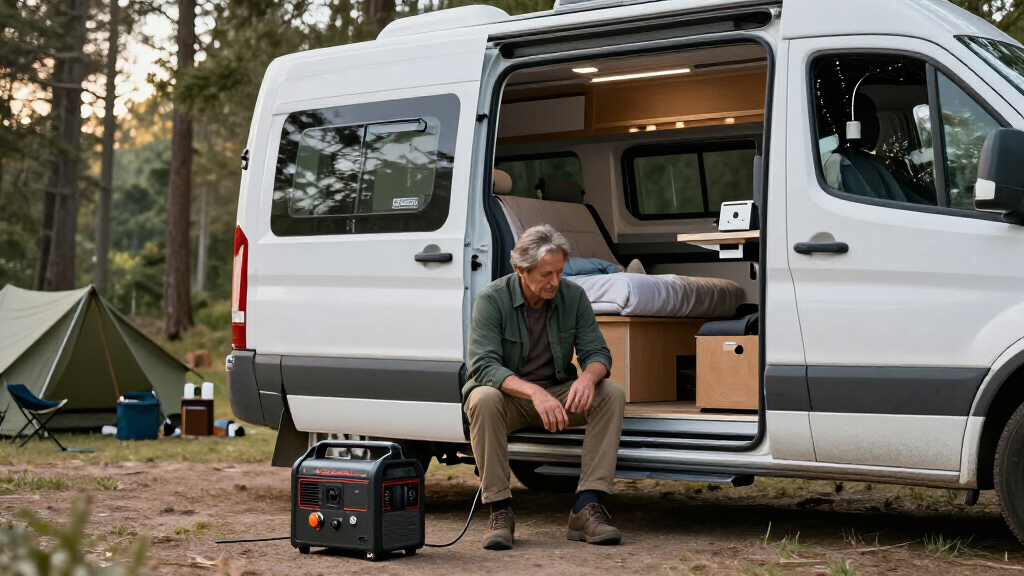 portable inverter generator for cpap