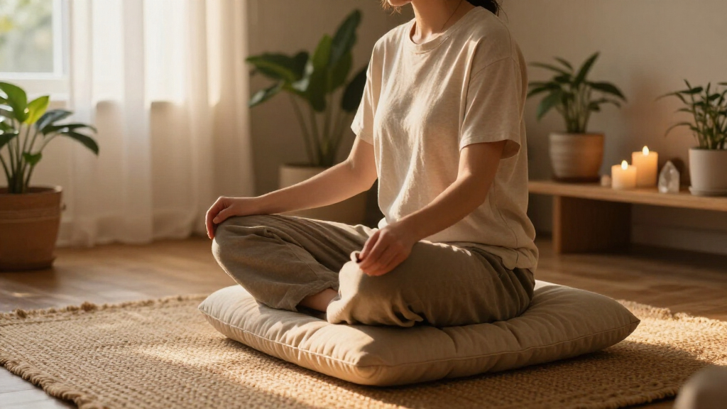 meditation cushions with bolsters