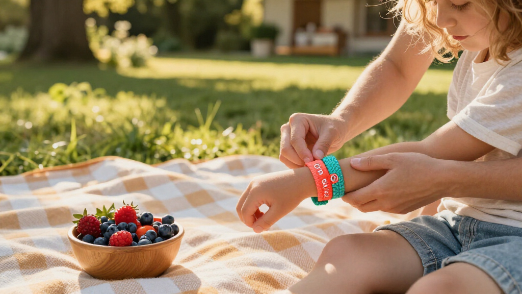outdoor mosquito repellent bracelets deetfree