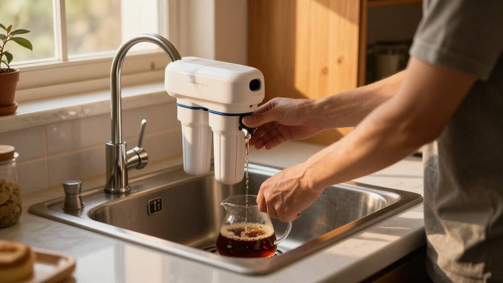 under sink water filter system for coffee under 1500