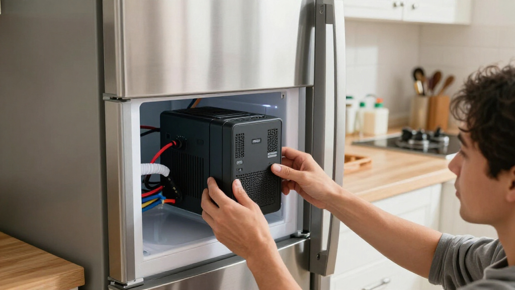 refrigerator battery backup ups