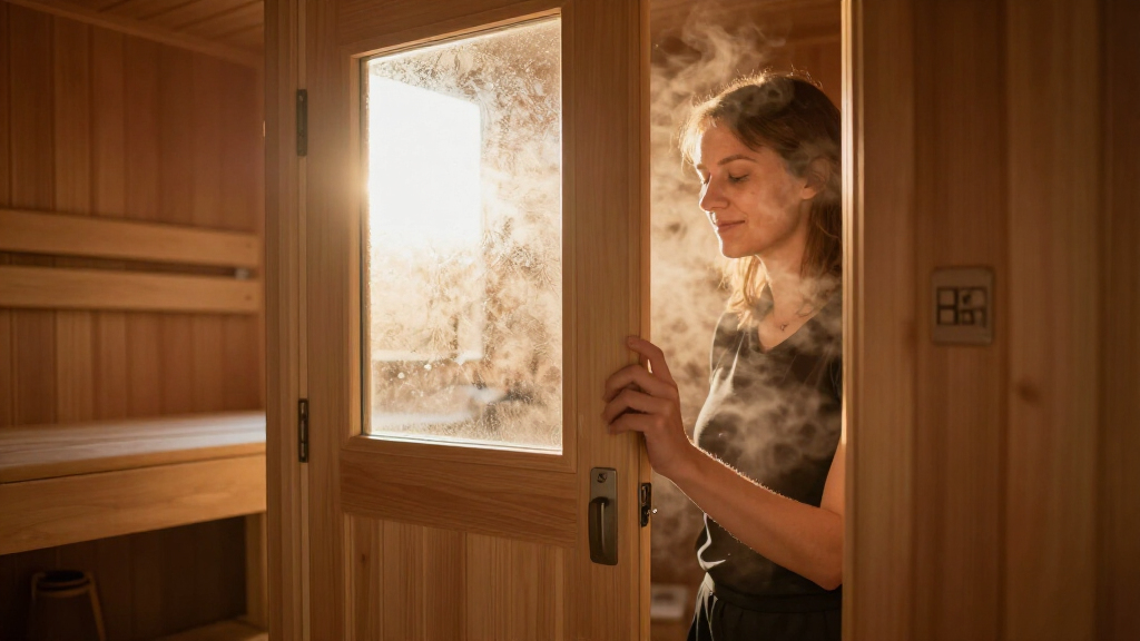 harvia sauna door