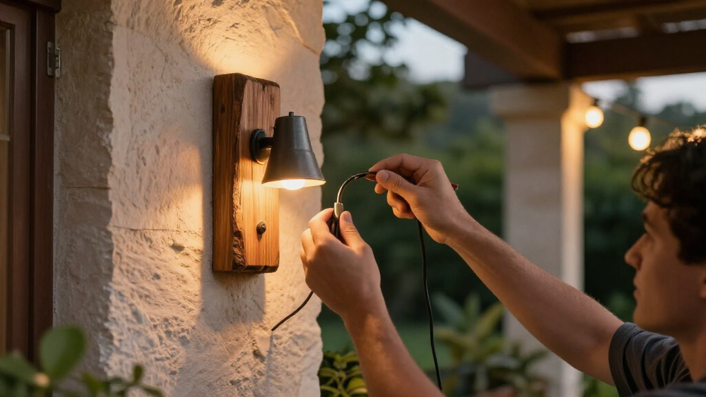 plugin wall sconces
