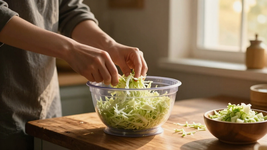 food processor for shredding cabbage