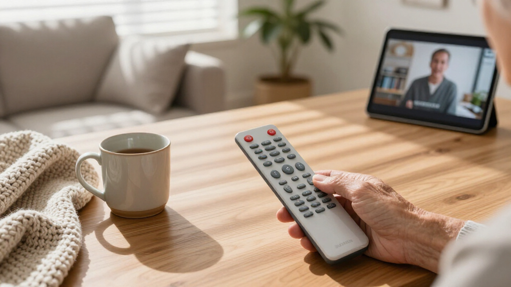 universal remote for elderly