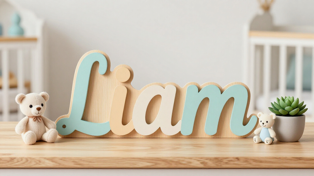 best premium custom baby name signs for nursery walls