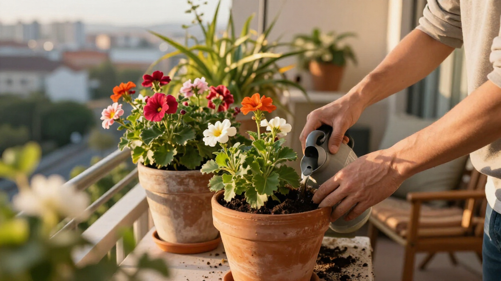 terrace planters