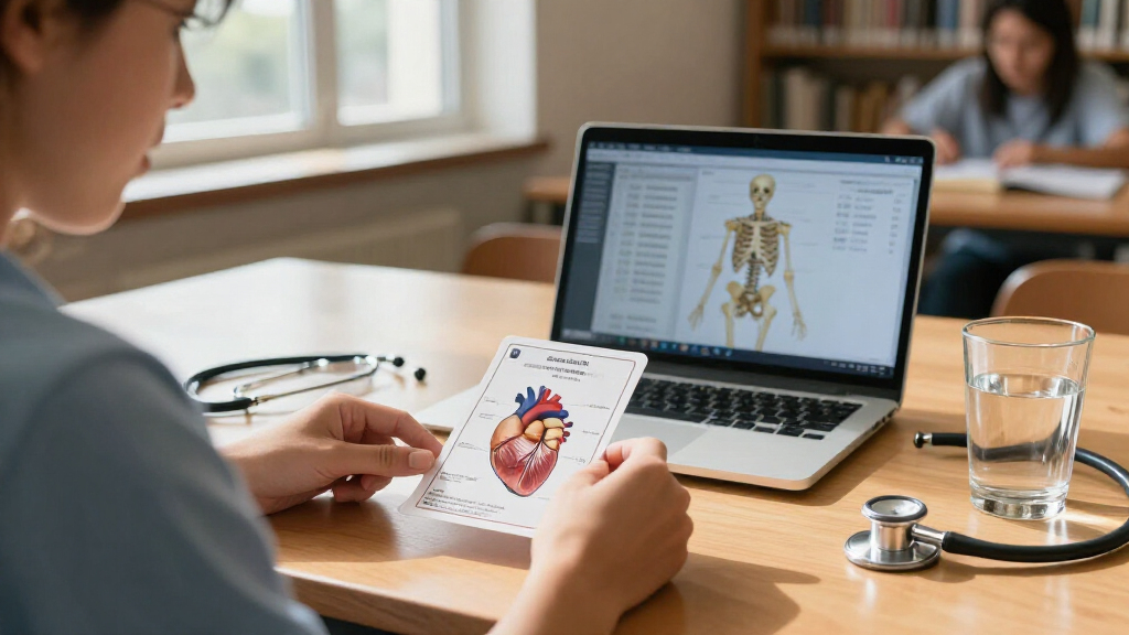 anatomy flash cards for medical students