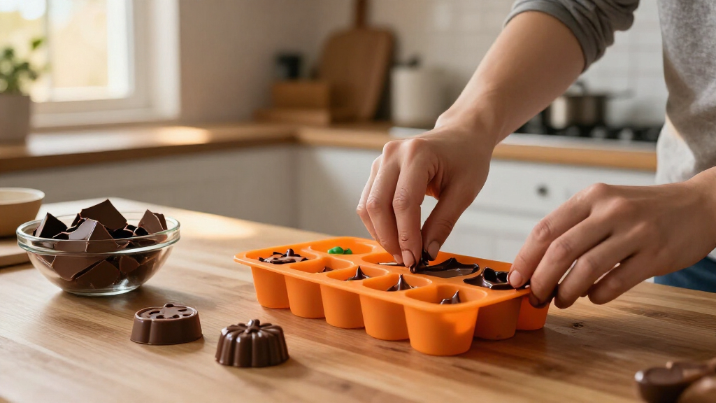 Halloween chocolate candy molds