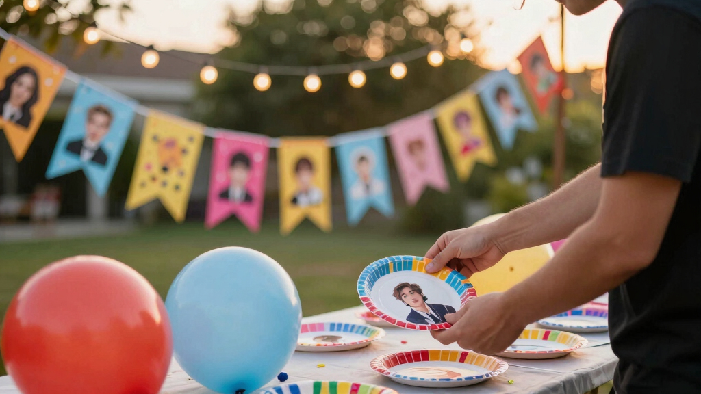 celebrity-themed party supplies