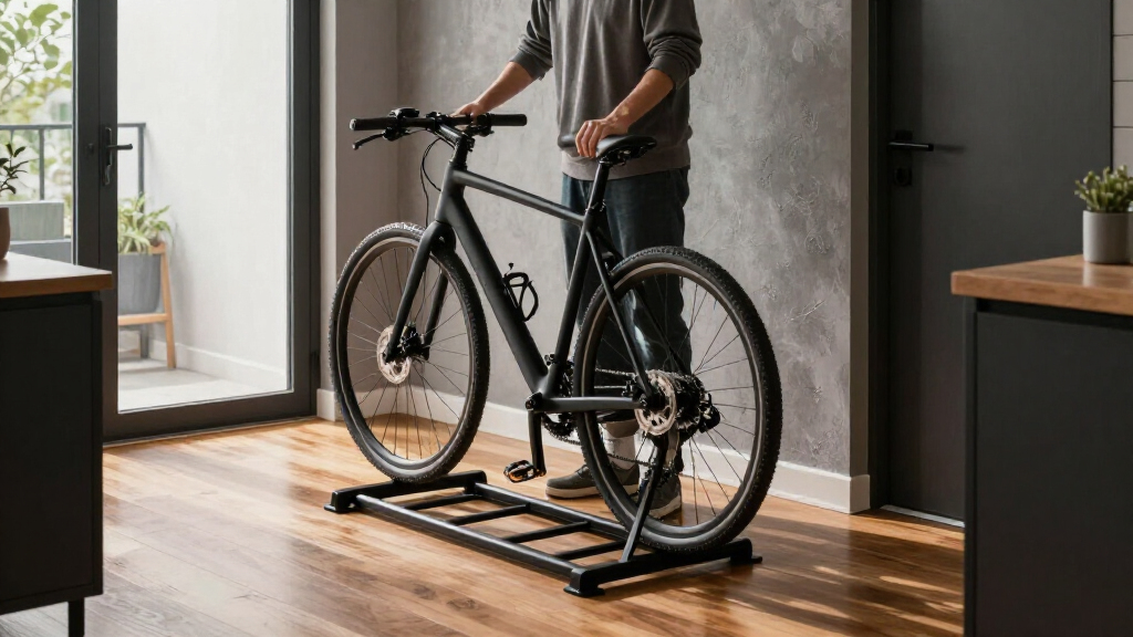 office bike storage rack indoor