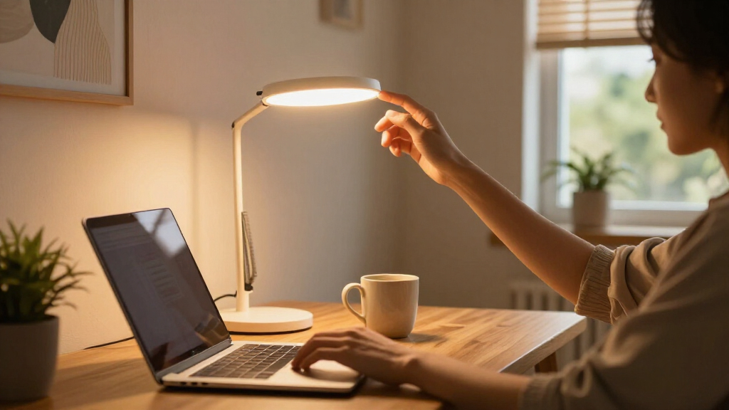 smart home study desk lamps