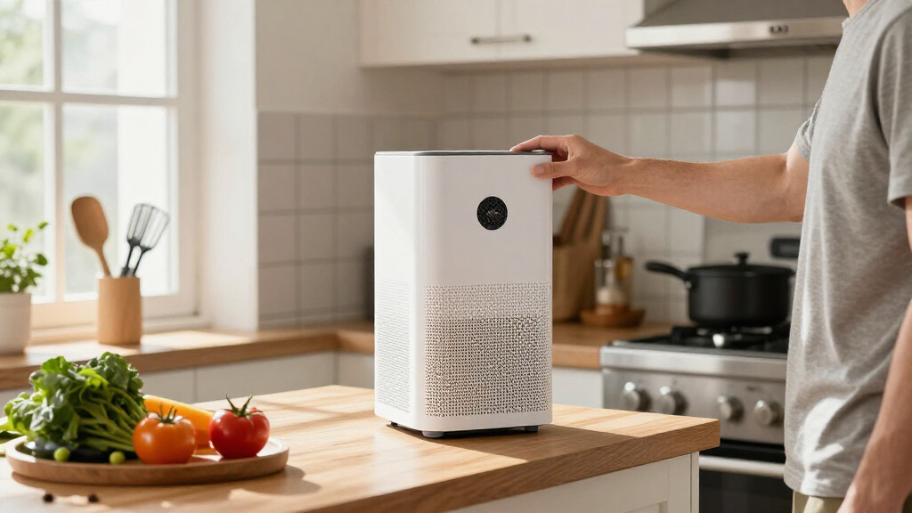 rated hepa air purifier for kitchen with carbon filter