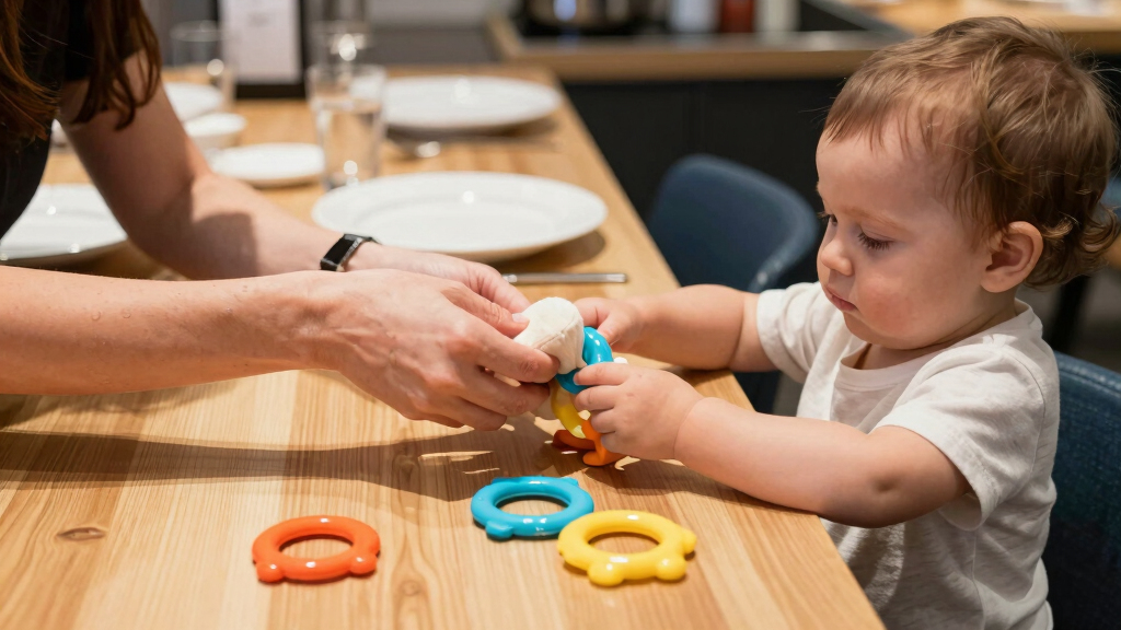 toys for 1 year old at restaurant