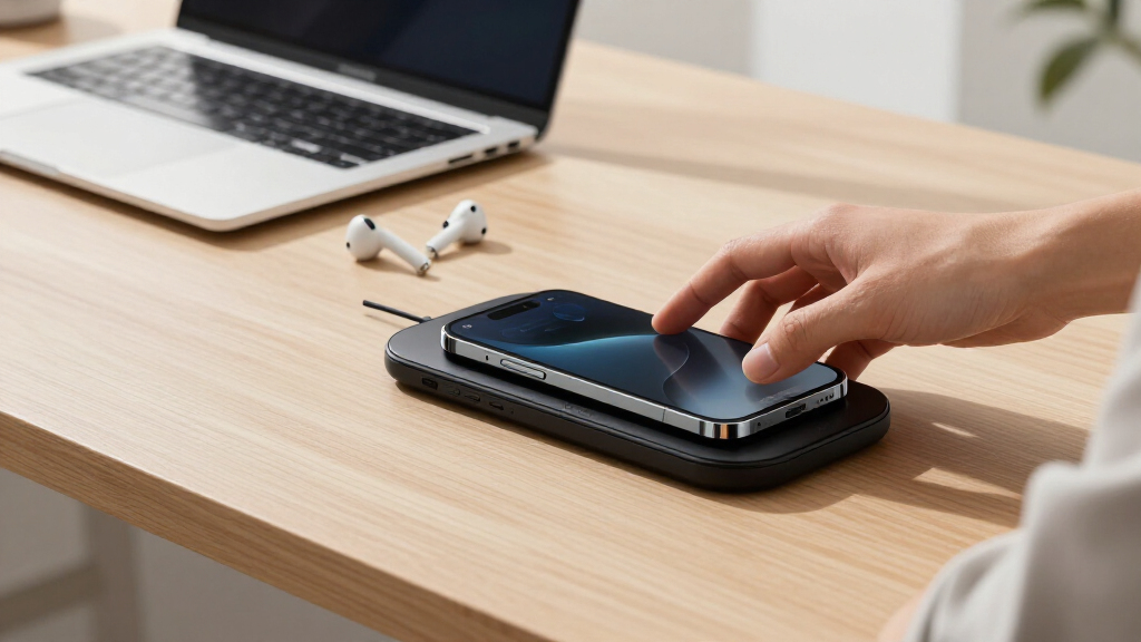 wireless charging stations for desks