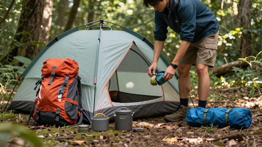 outdoor camping gear sets