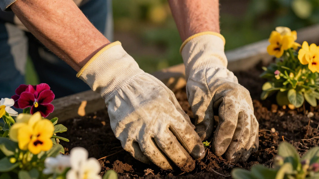 comfortable gardening gloves for seniors