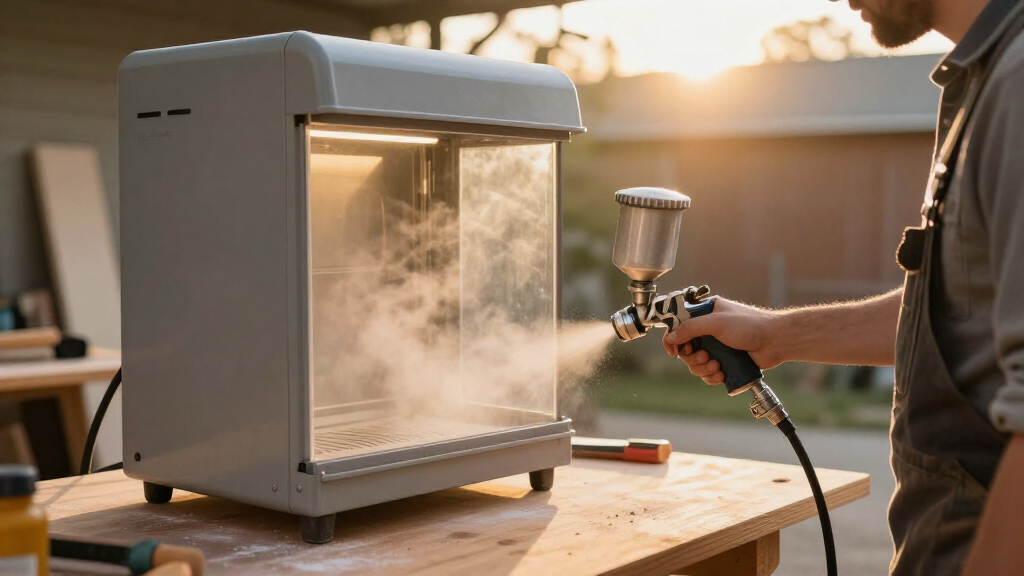 portable paint spray booth