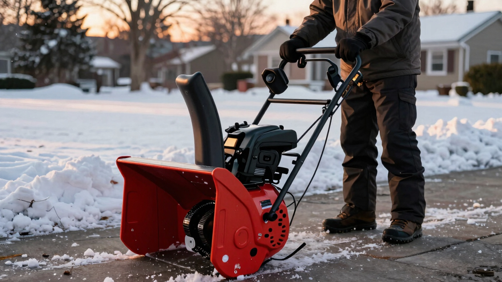 best battery snow blower for winter maintenance