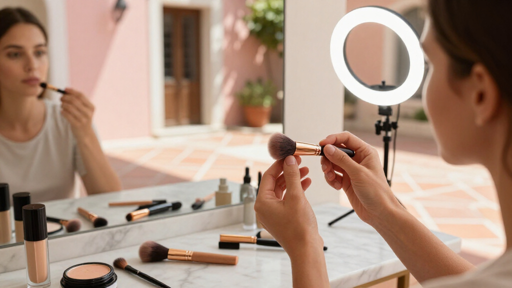 ring light makeup premium