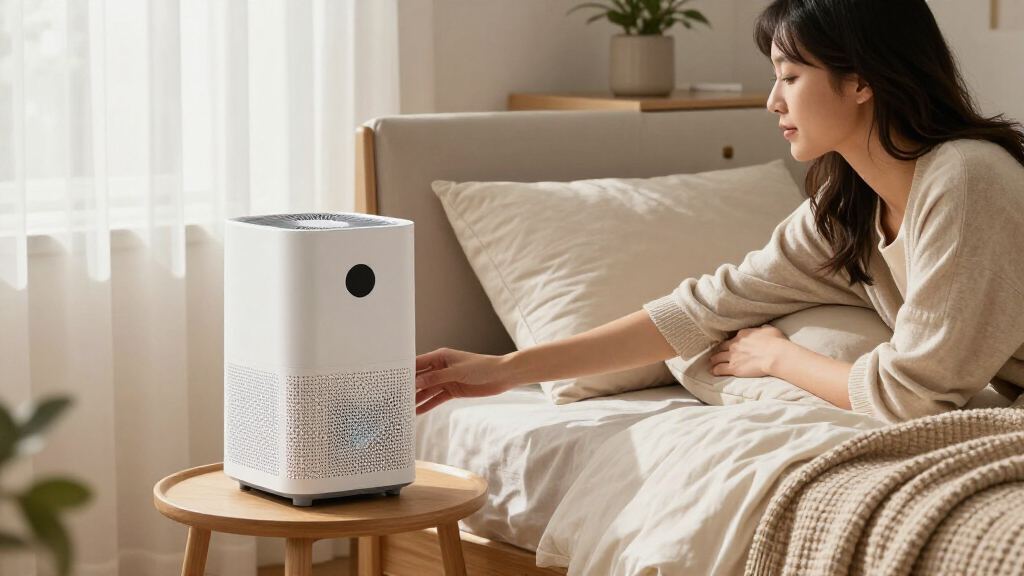 air purifier for a peaceful bedroom after divorce