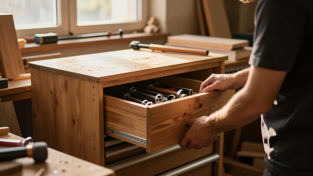 rolling tool cabinet for workshop in canada