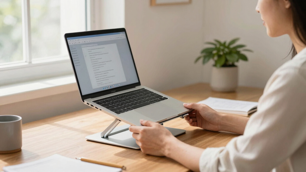 ergonomic laptop stands