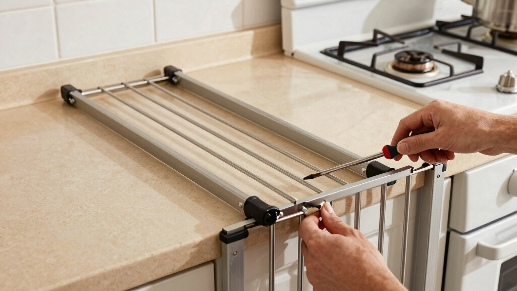 best extra-wide pet gate for stove safety