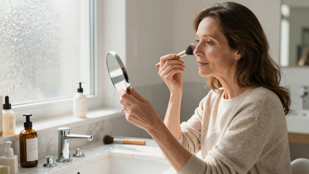 best makeup for middle-aged women