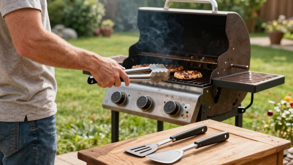 barbecue grill tools set
