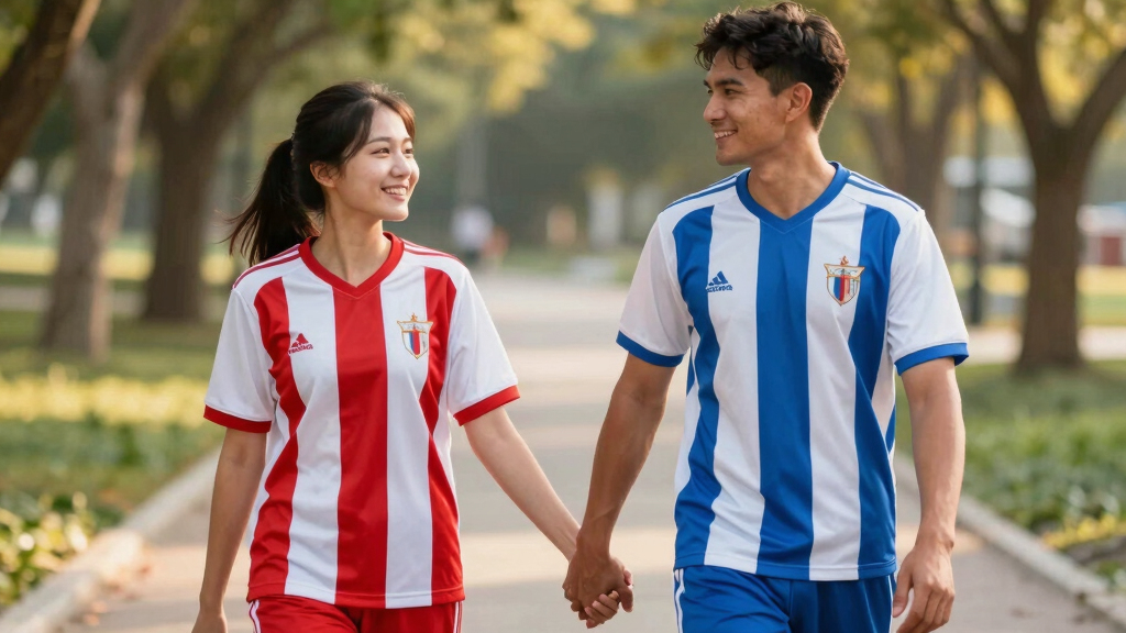 couples matching jerseys