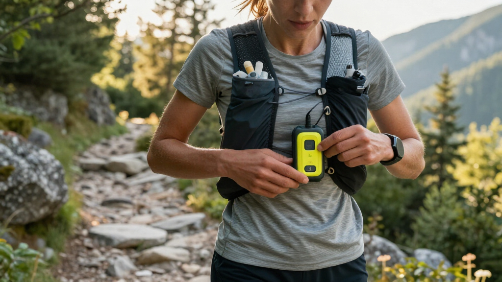 personal locator beacon for trail runners