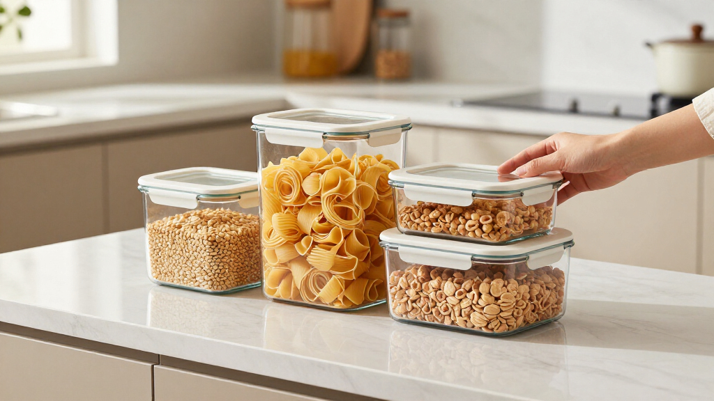 dry food storage containers airtight