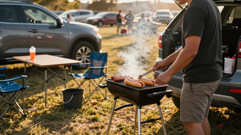 portable tailgating grills