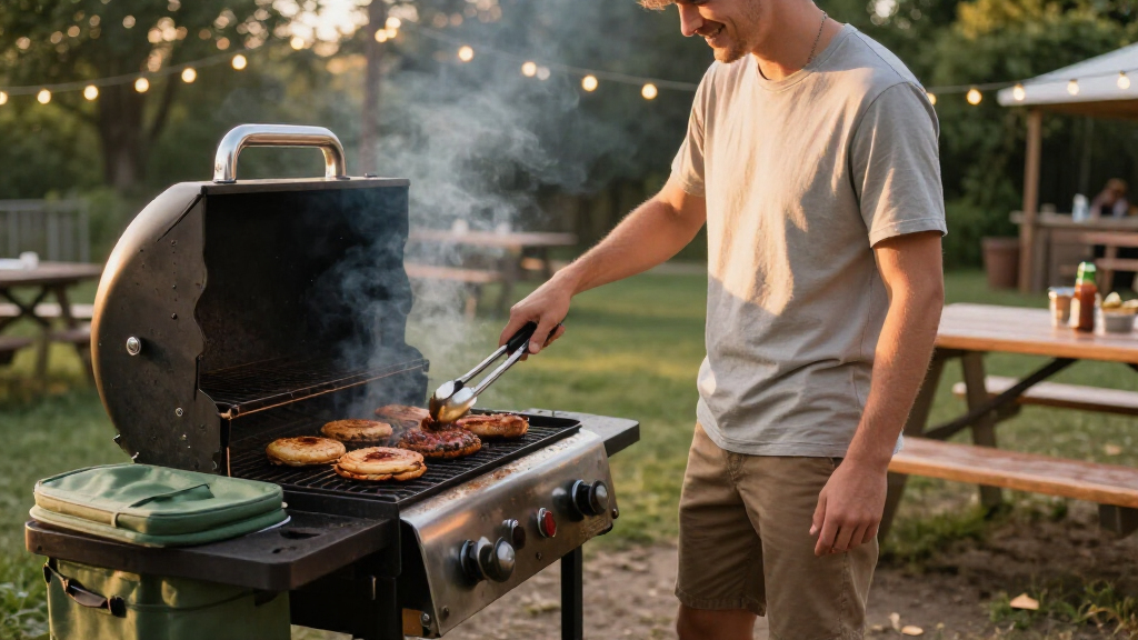 tailgating coolers and grills